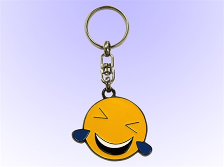 Nyckelring Emoji glädjeskratt