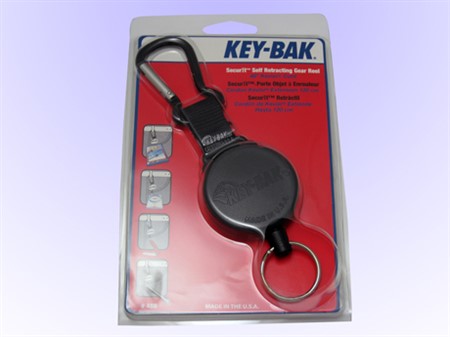 Key-Bak med kevlarlina och karbinhake
