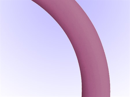 Wirelås 180 cm pink