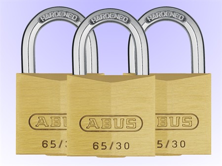 Hänglås 30 mm 3-pack