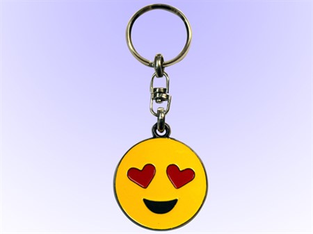Nyckelring Emoji Kärlek
