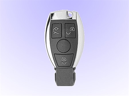 Mercedes 3 button slot key