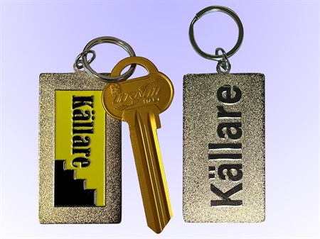Nyckelbricka Källare
