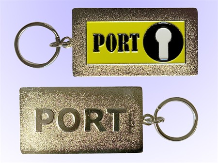 Nyckelbricka Port
