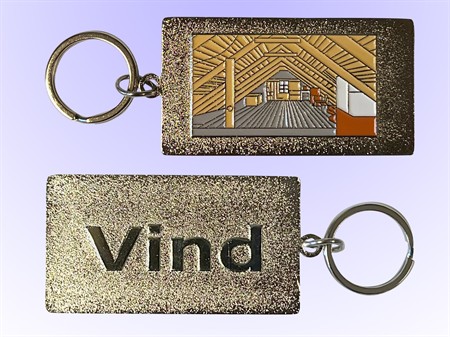 Nyckelbricka Vind