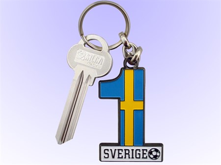 Nyckelring Wc-8 Sverige Ett
